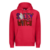 Cardinal Salty Witch Premium Hoodie - CowhideDigitalArt