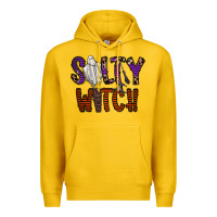 Lemon Salty Witch Premium Hoodie - CowhideDigitalArt
