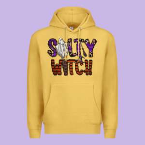 Salty Witch Premium Hoodie Designed By Cowhidedigitalart