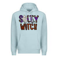 Blue Mist Salty Witch Premium Hoodie - CowhideDigitalArt
