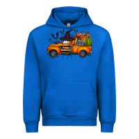 Cobalt happy halloween truck Urban Hoodie - CowhideDigitalArt