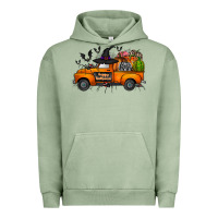 Happy Halloween Truck Urban Hoodie | Teevron