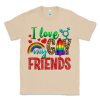 Mushroom I Love My Gay Friends Classic Tee - BundleAndBundleShop