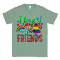 Sage I Love My Gay Friends Classic Tee - BundleAndBundleShop