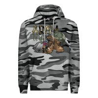Slate Camo army wife Premium Hoodie - SublimationCraftShop