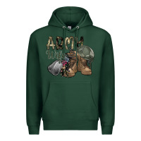 Sports Green army wife Premium Hoodie - SublimationCraftShop