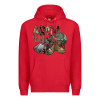Red army wife Premium Hoodie - SublimationCraftShop