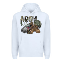 White army wife Premium Hoodie - SublimationCraftShop