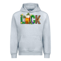 Heather Grey St. Patrick's Day luck beer Urban Hoodie - Neo Western