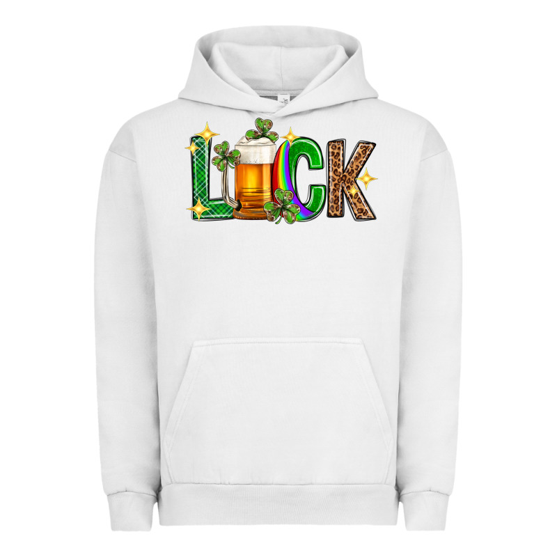 St. Patrick's Day Luck Beer Urban Hoodie by Neo Western | Teevron