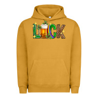 Pigment Peanut Butter St. Patrick's Day luck beer Urban Hoodie - Neo Western
