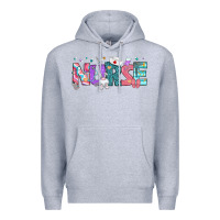 Heather Grey Easter Nurse Easter Day Premium Hoodie - Neo Western
