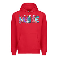 Red Easter Nurse Easter Day Premium Hoodie - Neo Western