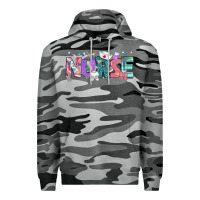Slate Camo Easter Nurse Easter Day Premium Hoodie - Neo Western