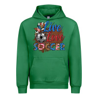 Emerald live love soccer Urban Hoodie - HRA Design Shop