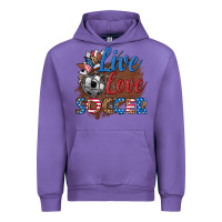 Tulip live love soccer Urban Hoodie - HRA Design Shop