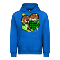 Cobalt St. Patrick's Day hearts Urban Hoodie - Neo Western