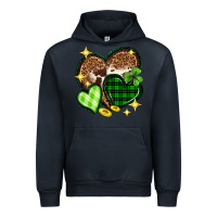Navy St. Patrick's Day hearts Urban Hoodie - Neo Western