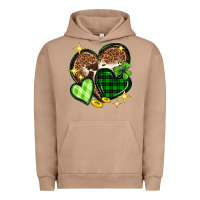 Pigment Burro St. Patrick's Day hearts Urban Hoodie - Neo Western