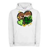 Pigment Lunar Rock St. Patrick's Day hearts Urban Hoodie - Neo Western
