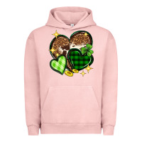 St. Patrick's Day Hearts Urban Hoodie | Teevron