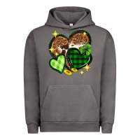 Pigment Tornado St. Patrick's Day hearts Urban Hoodie - Neo Western