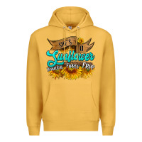 Mustard she's a sunflower beautiful fierce free Premium Hoodie - HRA Design Shop