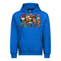 Cobalt merry christmas coffee afro gnomies Urban Hoodie - FaDigitalArtStudio