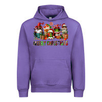 Tulip merry christmas coffee afro gnomies Urban Hoodie - FaDigitalArtStudio