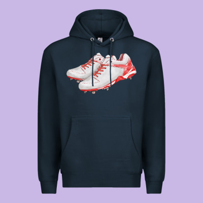 Red Cleats Fa Element Premium Hoodie Designed By Fadigitalartstudio