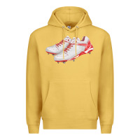 Antique Gold red cleats fa element Premium Hoodie - FaDigitalArtStudio