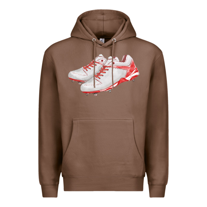 Red Cleats Fa Element Premium Hoodie by FaDigitalArtStudio | Teevron