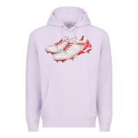 Lilac red cleats fa element Premium Hoodie - FaDigitalArtStudio