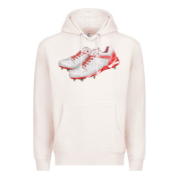 Pale Pink red cleats fa element Premium Hoodie - FaDigitalArtStudio