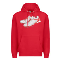 Red red cleats fa element Premium Hoodie - FaDigitalArtStudio