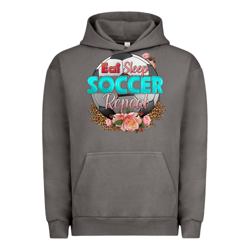 Eat Sleep Soccer Repeat Urban Hoodie by HRA Design Shop | Teevron