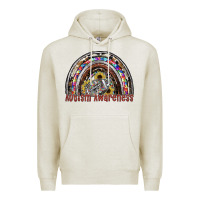 Oatmeal Heather autism avareness football Premium Hoodie - SublimationCraftShop