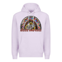 Lilac autism avareness football Premium Hoodie - SublimationCraftShop