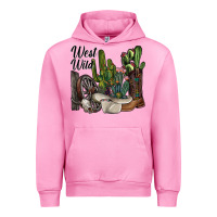 Fuchsia Pink west wild Urban Hoodie - SublimationCraftShop
