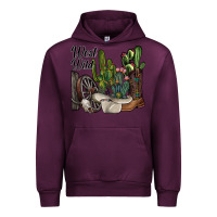Mauve Wine west wild Urban Hoodie - SublimationCraftShop