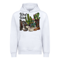 White west wild Urban Hoodie - SublimationCraftShop