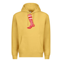 Antique Gold red sock fa element Premium Hoodie - FaDigitalArtStudio