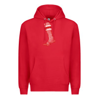 Red red sock fa element Premium Hoodie - FaDigitalArtStudio