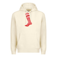 Sandshell red sock fa element Premium Hoodie - FaDigitalArtStudio