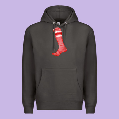 Red Sock Fa Element Premium Hoodie Designed By Fadigitalartstudio