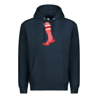Navy red sock fa element Premium Hoodie - FaDigitalArtStudio