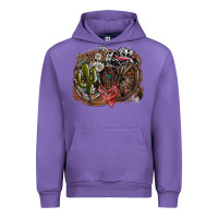 Tulip western Urban Hoodie - SublimationCraftShop