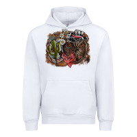 White western Urban Hoodie - SublimationCraftShop