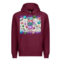 Burgundy Easter Nurse tumbler Easter Day Premium Hoodie - Neo Western