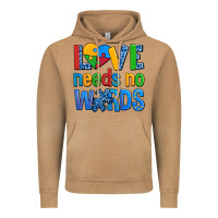 Vintage Camel love needs no words autism Vintage Hoodie - AdoDesignShop